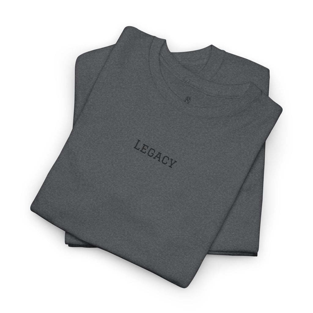 PR3PARED Legacy Tee — Minimalist Graphic T‑Shirt with 'LEGACY' Text