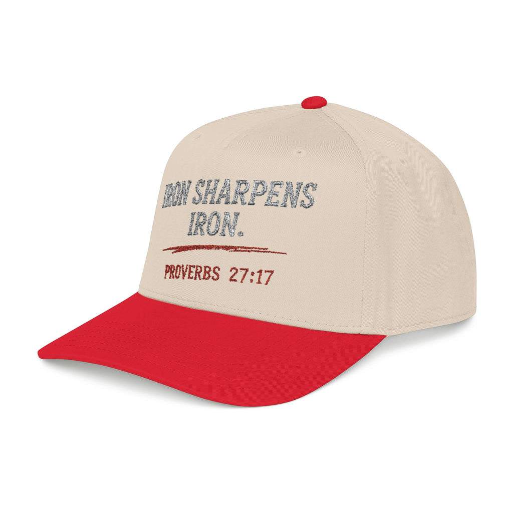 PR3PARED Baseball Cap — "Iron Sharpens Iron" Proverbs 27:17 Embroidered Hat