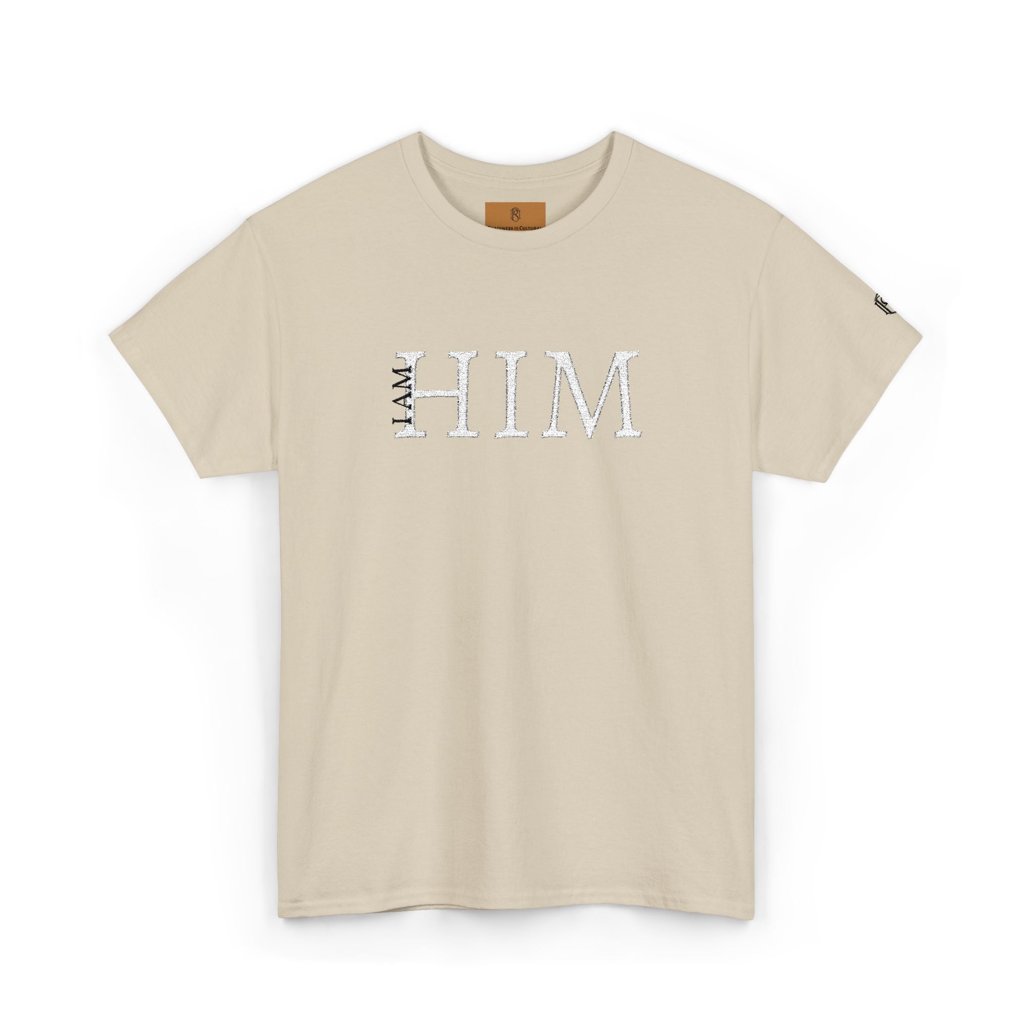 PR3PARED HIM Embroidered Tee — Minimalist Graphic T‑Shirt