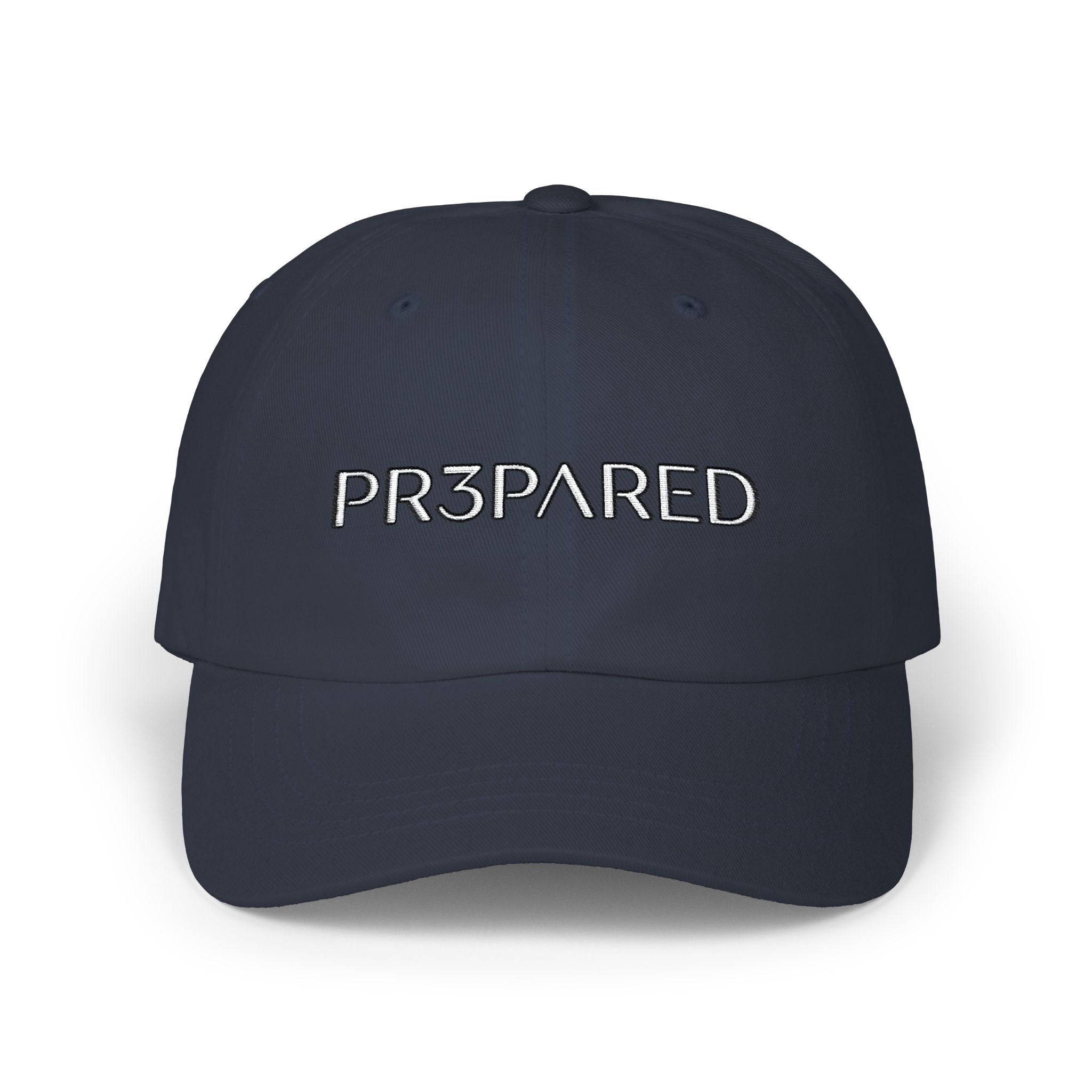 Prepared Embroidered Cap — Minimalist  Baseball Hat