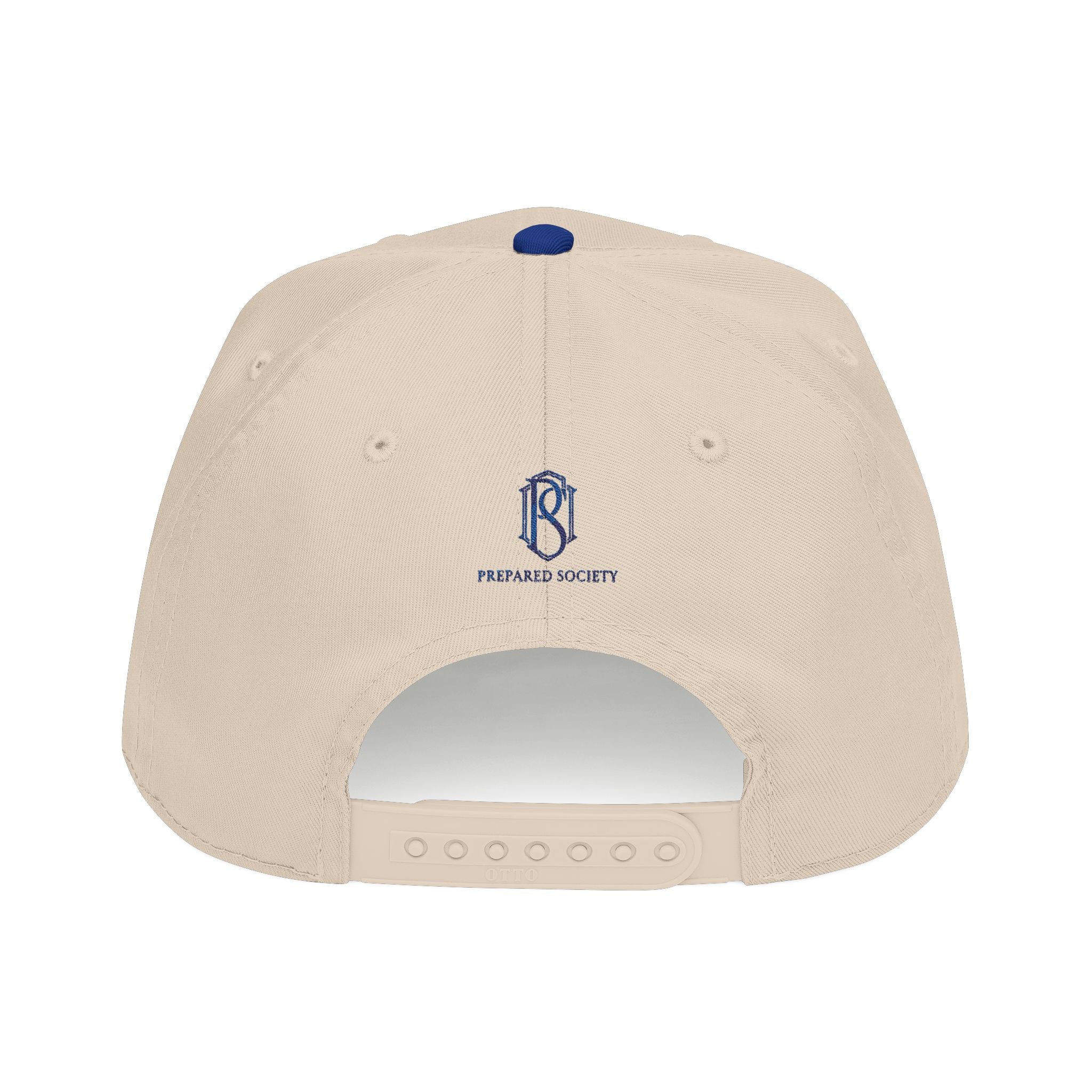 PR3PARED Mid Profile Embroidered Baseball Cap - No Luck Just Prep Hat