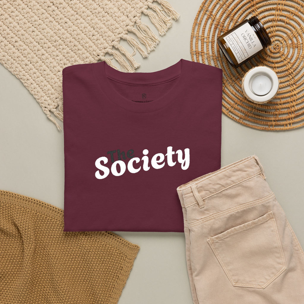 PR3PARED The Society Embroidered T-Shirt —  Graphic Tee