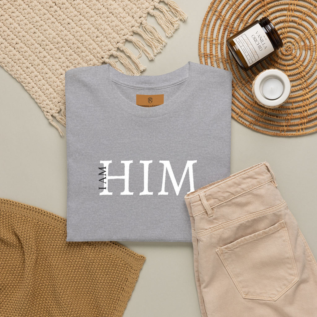PR3PARED HIM Embroidered Tee — Minimalist Graphic T‑Shirt