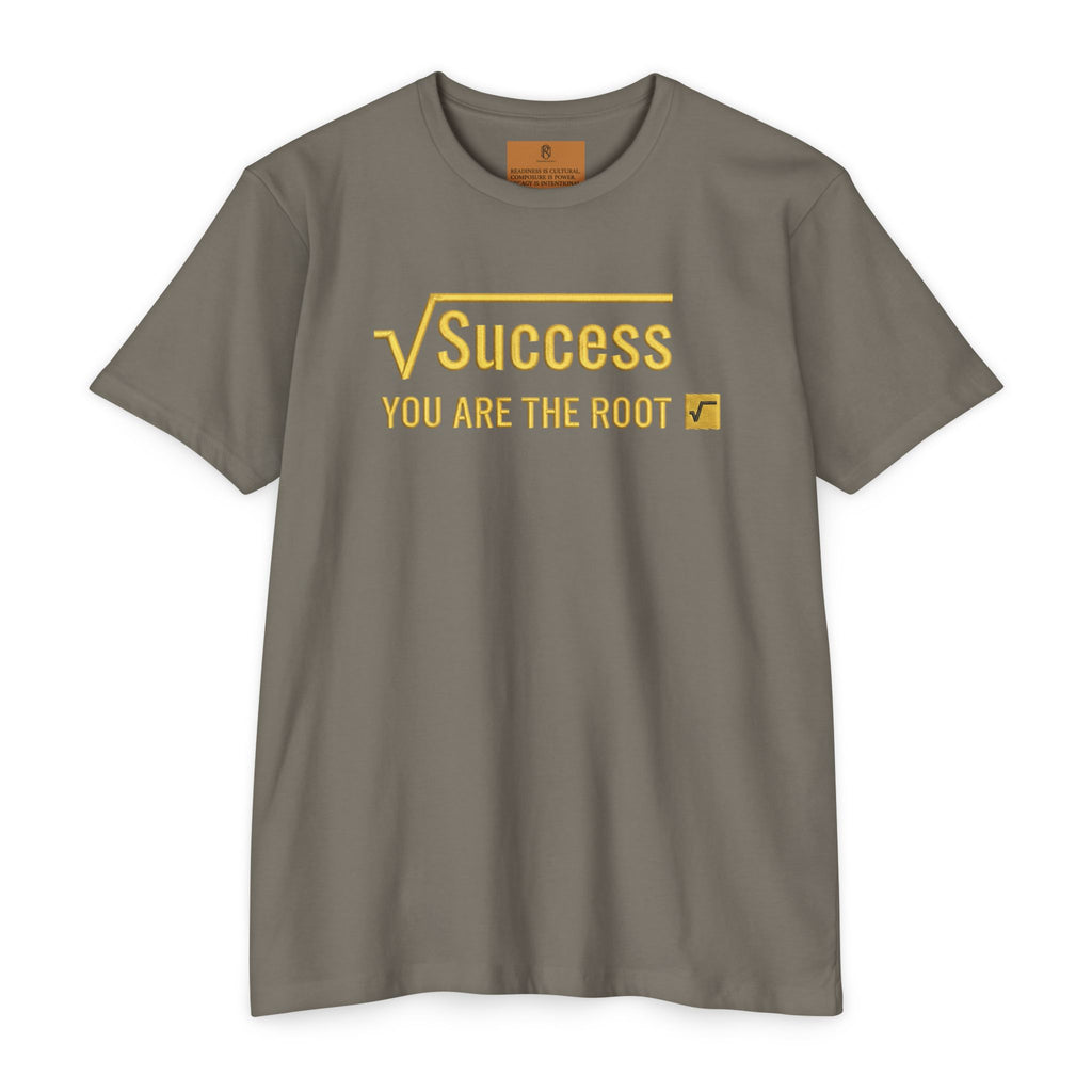 PR3PARED Success Square Root T‑Shirt — "You Are The Root" Math Graphic Tee