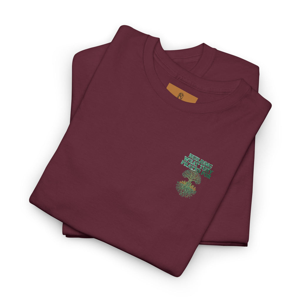 PR3PARED Embroidered Tee — “What They Prayed For” Graphic Cotton T-Shirt