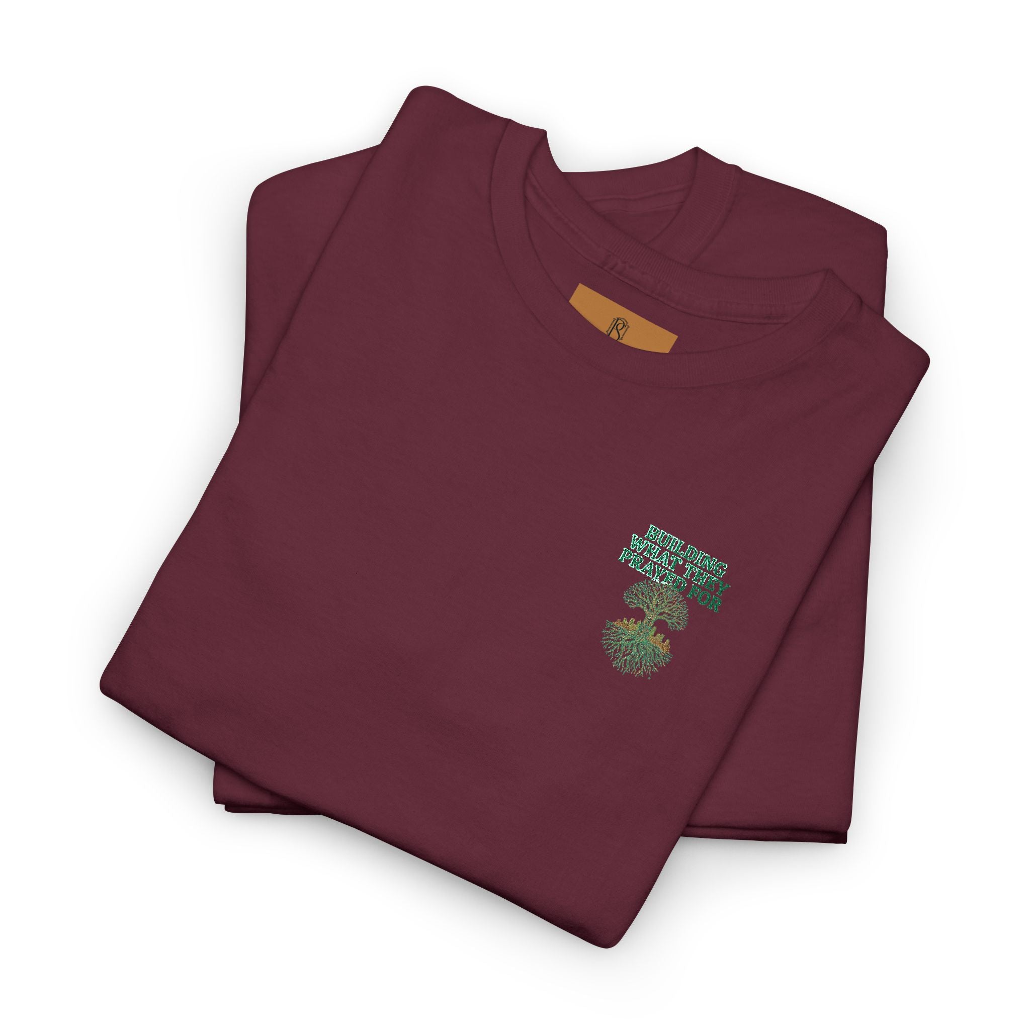 PR3PARED Embroidered Tee — “What They Prayed For” Graphic Cotton T-Shirt