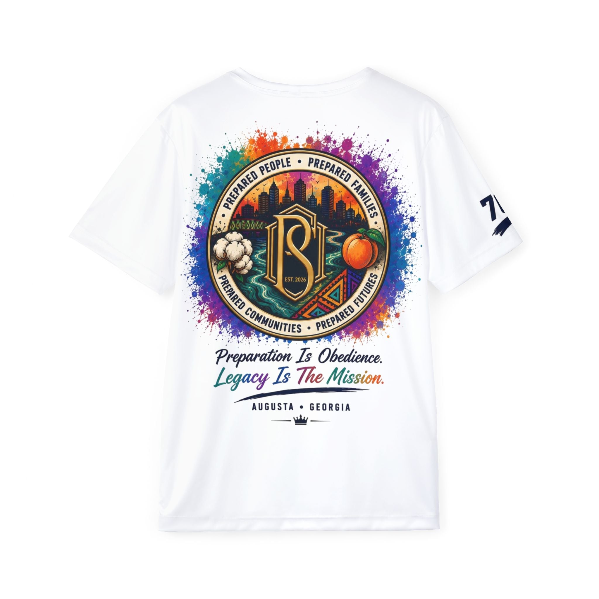PR3PARED Augusta Made Jersey Tee 2 — Prepared Society Graphic Tee