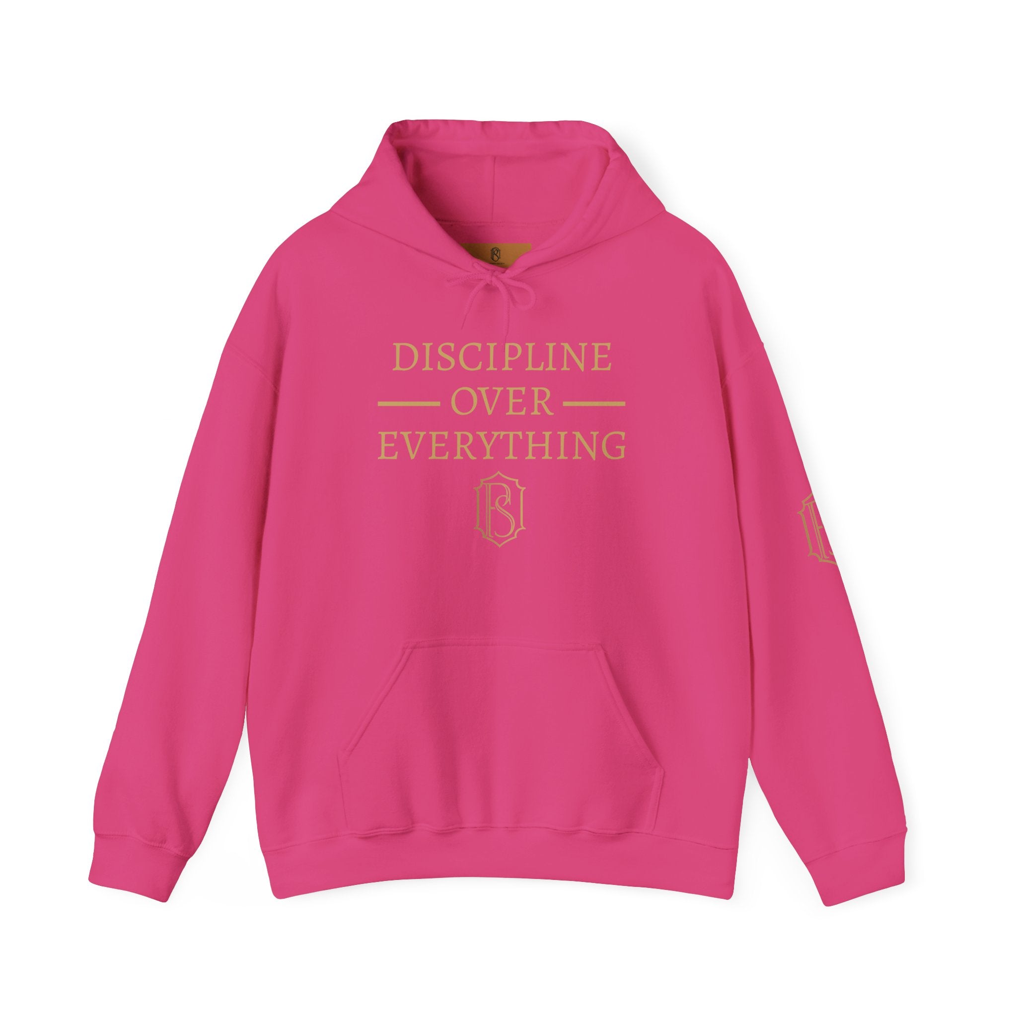 PR3PARED Discipline Over Everything Hoodie — Minimal Motivational Sweatshirt