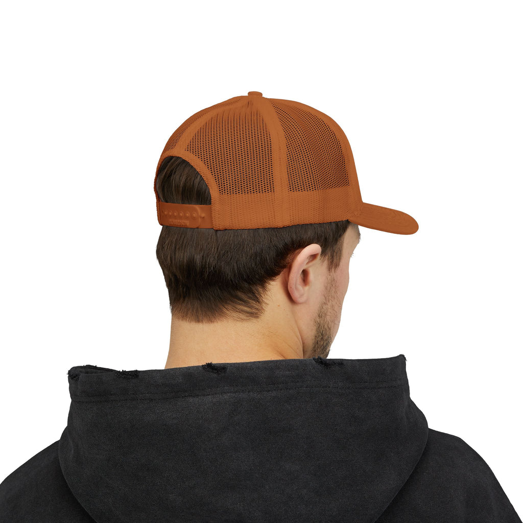 PR3PARED GOD>Ups & Downs Trucker Cap – Embroidered Snapback Mesh Hat