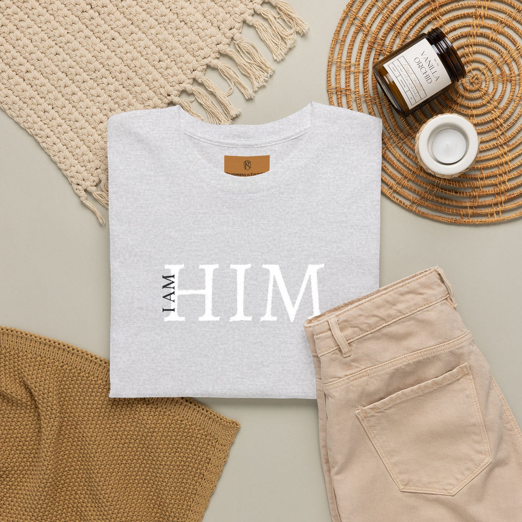 PR3PARED HIM Embroidered Tee — Minimalist Graphic T‑Shirt