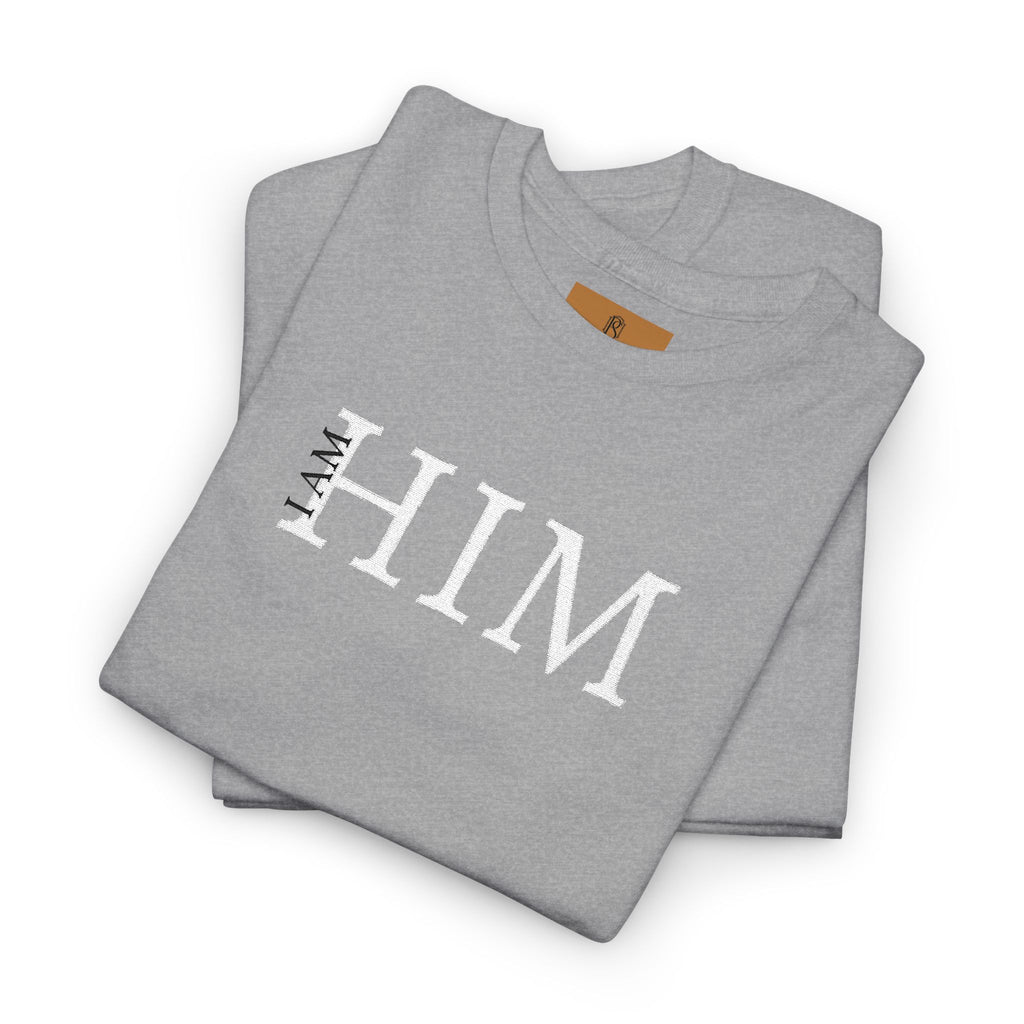 PR3PARED HIM Embroidered Tee — Minimalist Graphic T‑Shirt