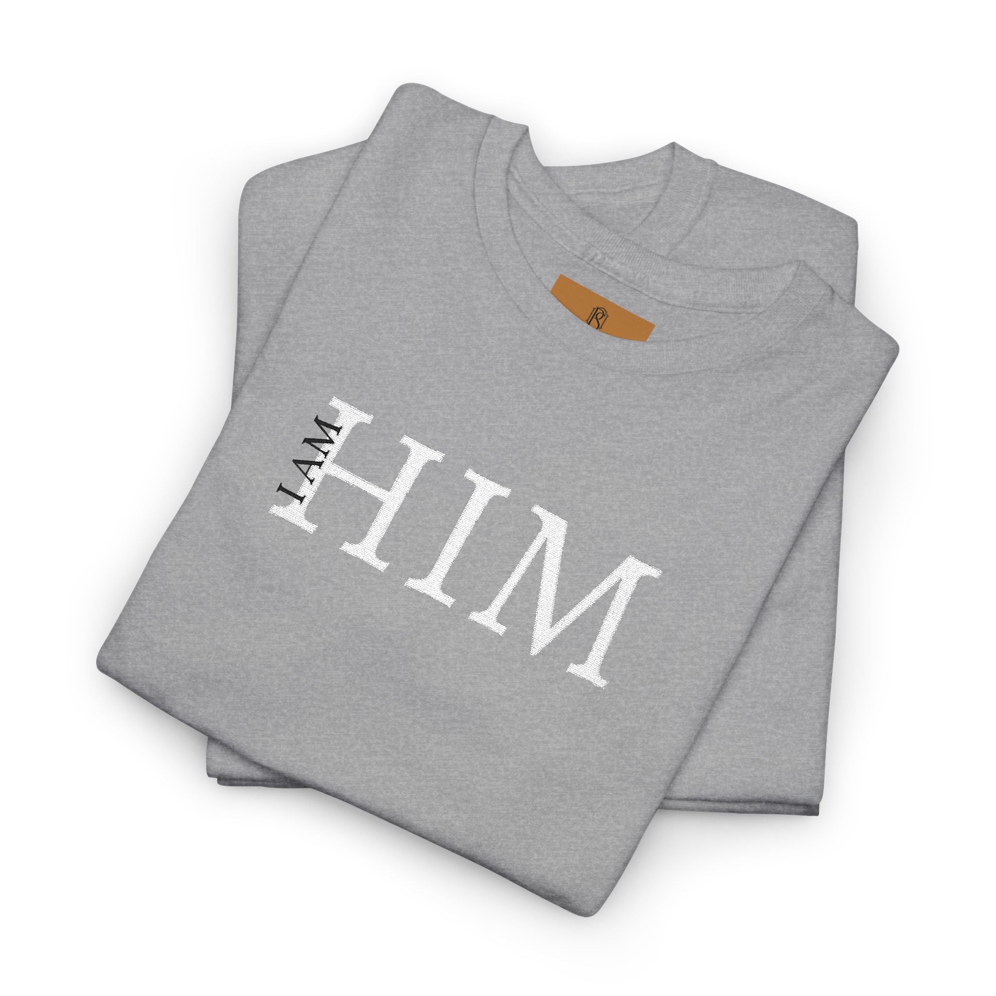 PR3PARED HIM Embroidered Tee — Minimalist Graphic T‑Shirt