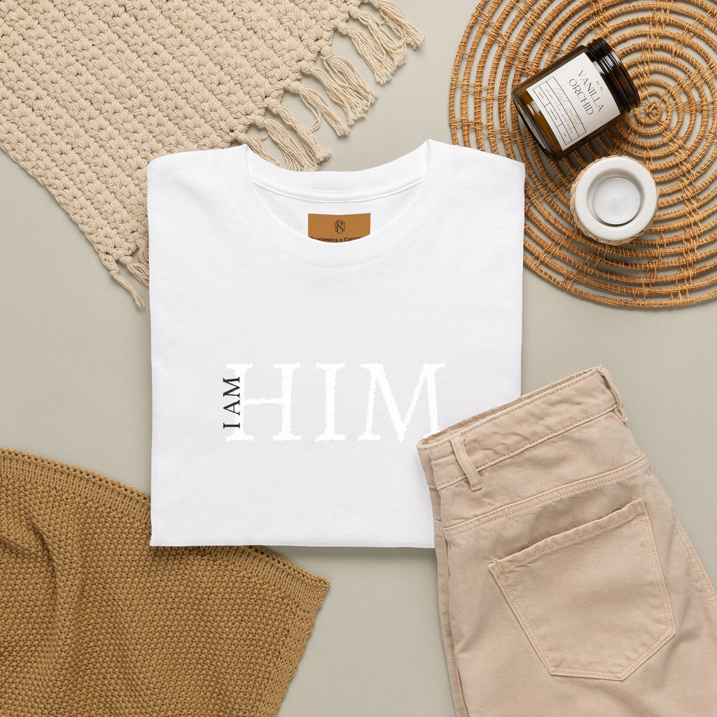 PR3PARED HIM Embroidered Tee — Minimalist Graphic T‑Shirt