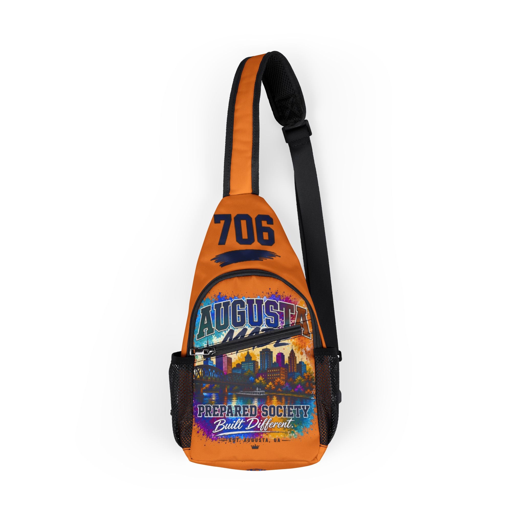 PR3PARED Chest Bag 2 — Augusta Made 706 Graphic Sling Bag with Vintage Logo