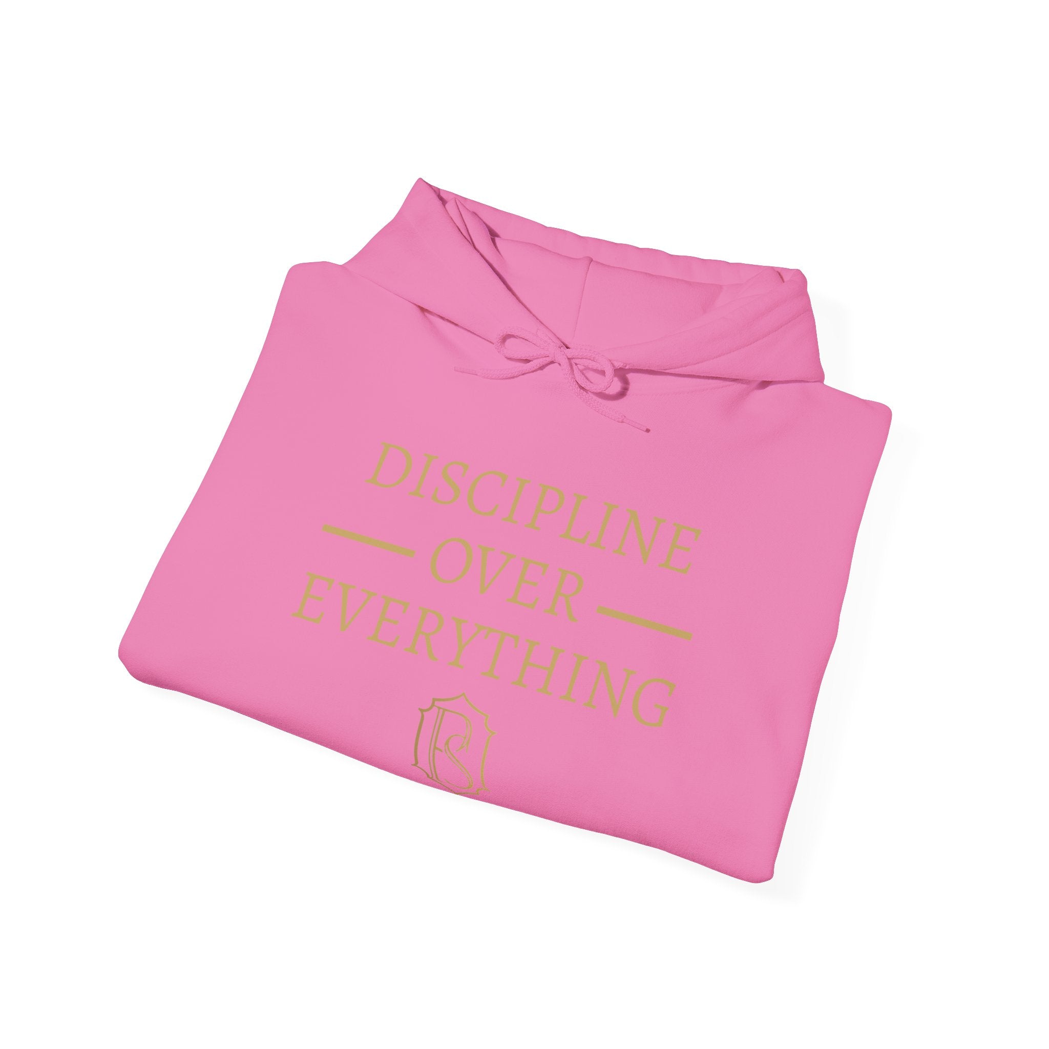 PR3PARED Discipline Over Everything Hoodie — Minimal Motivational Sweatshirt