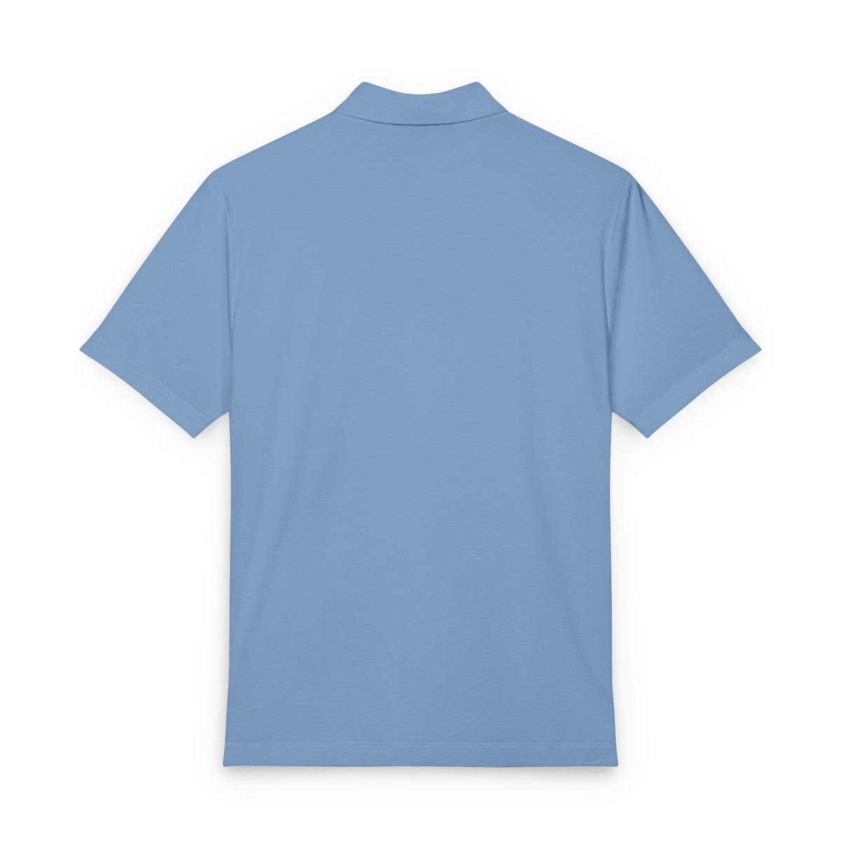 PR3PARED Mercer+Mettle Stretch Jersey Embroidered Polo — Minimal Monogram Chest Logo