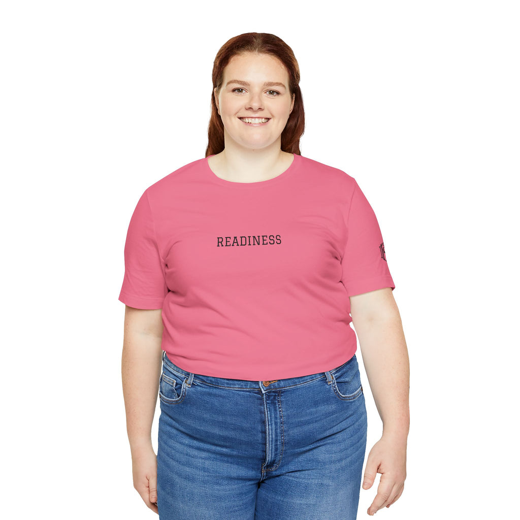 PR3PARED Readiness Minimalist Tee — Embroidered Casual Shirt
