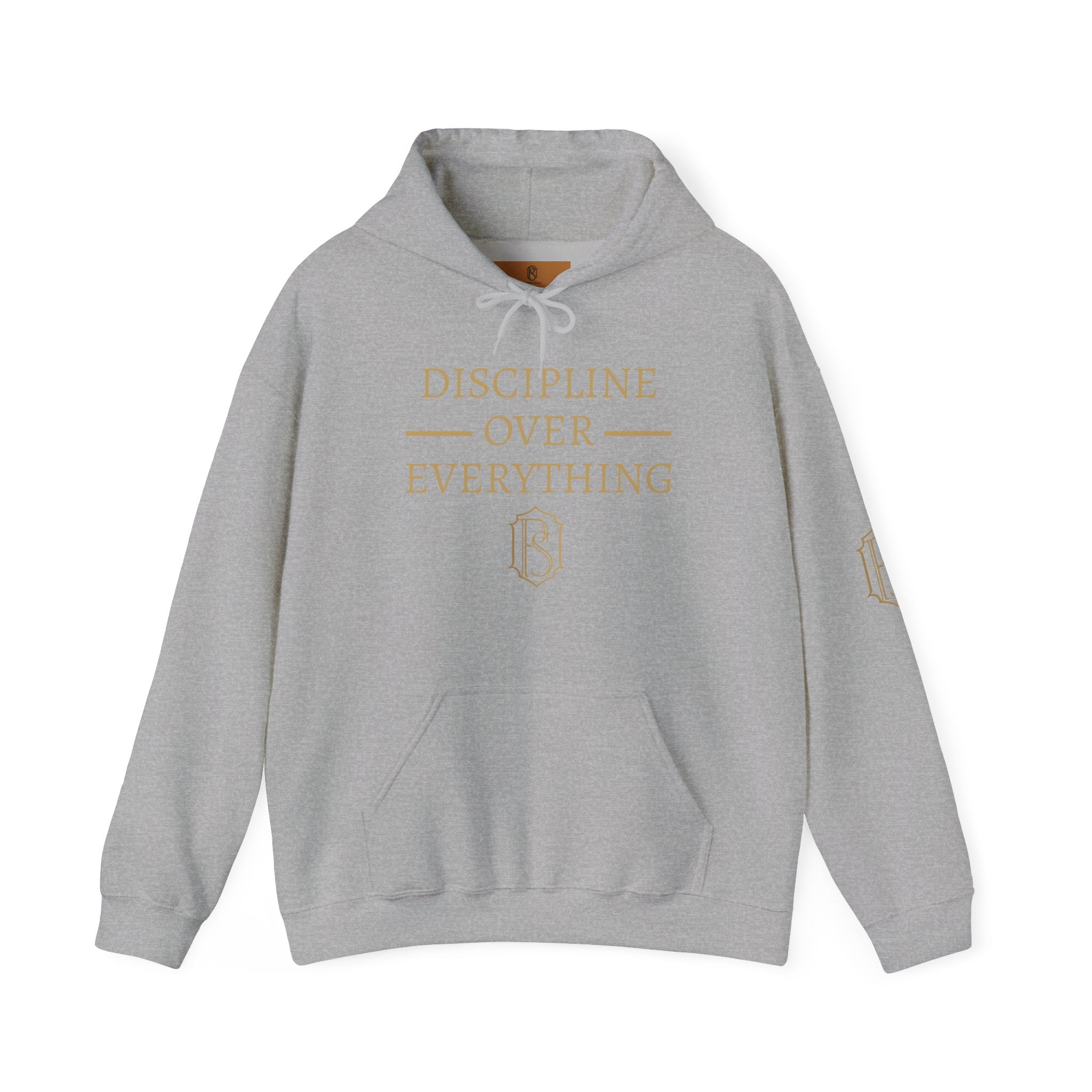 PR3PARED Discipline Over Everything Hoodie — Minimal Motivational Sweatshirt