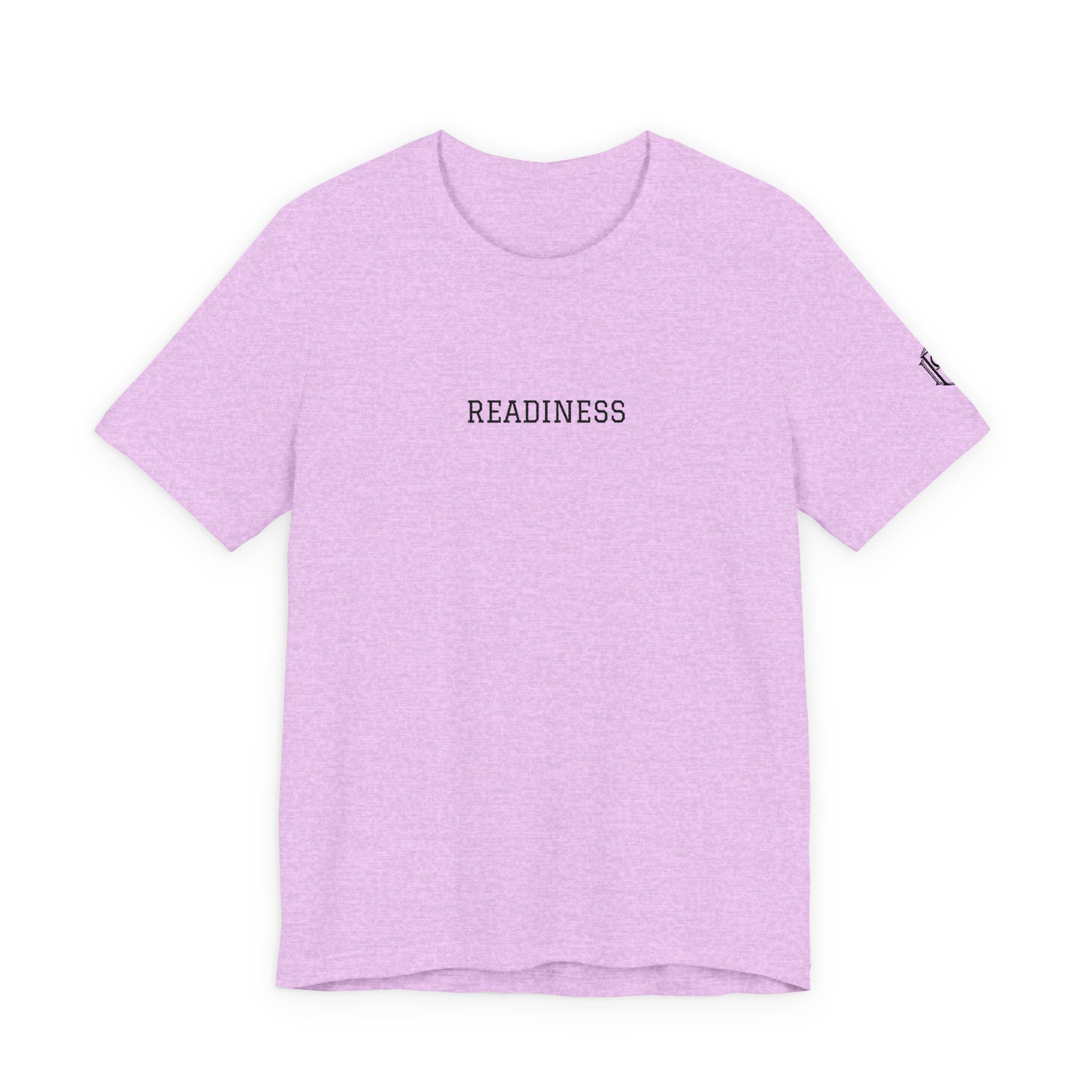 PR3PARED Readiness Minimalist Tee — Embroidered Casual Shirt