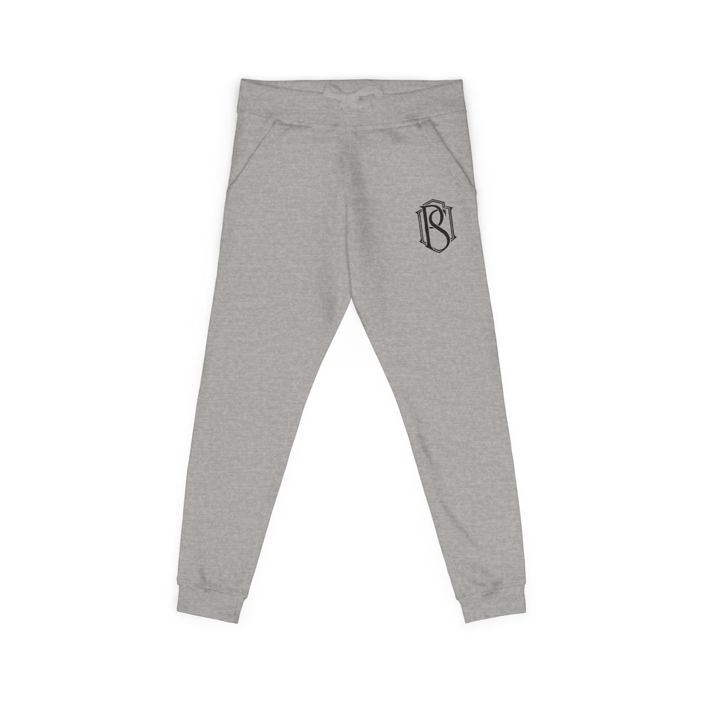 PR3PARED Embroidered Minimal Monogram Sweatpants —  Fleece Joggers