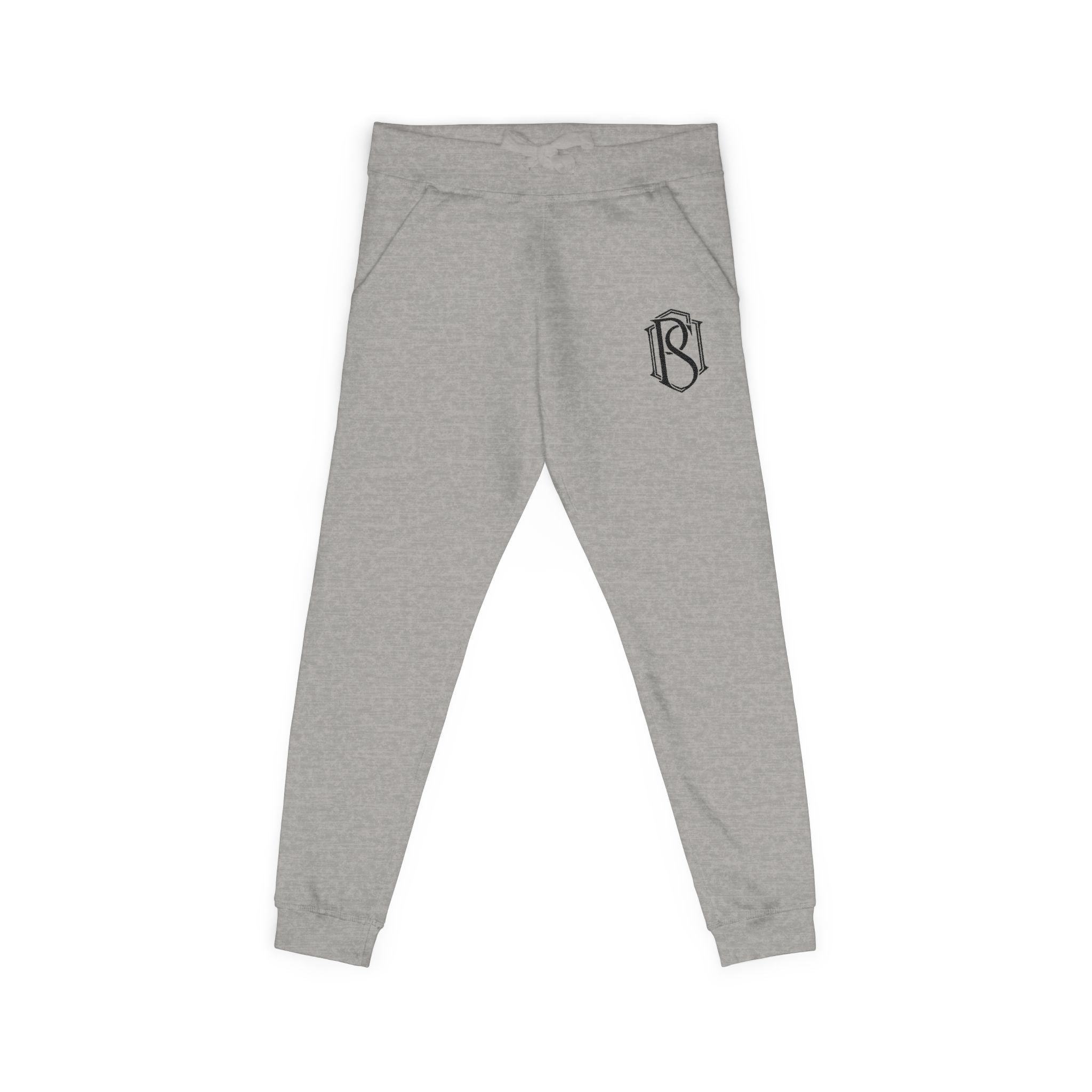 PR3PARED Embroidered Minimal Monogram Sweatpants —  Fleece Joggers