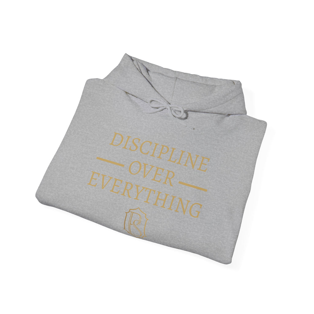 PR3PARED Discipline Over Everything Hoodie — Minimal Motivational Sweatshirt