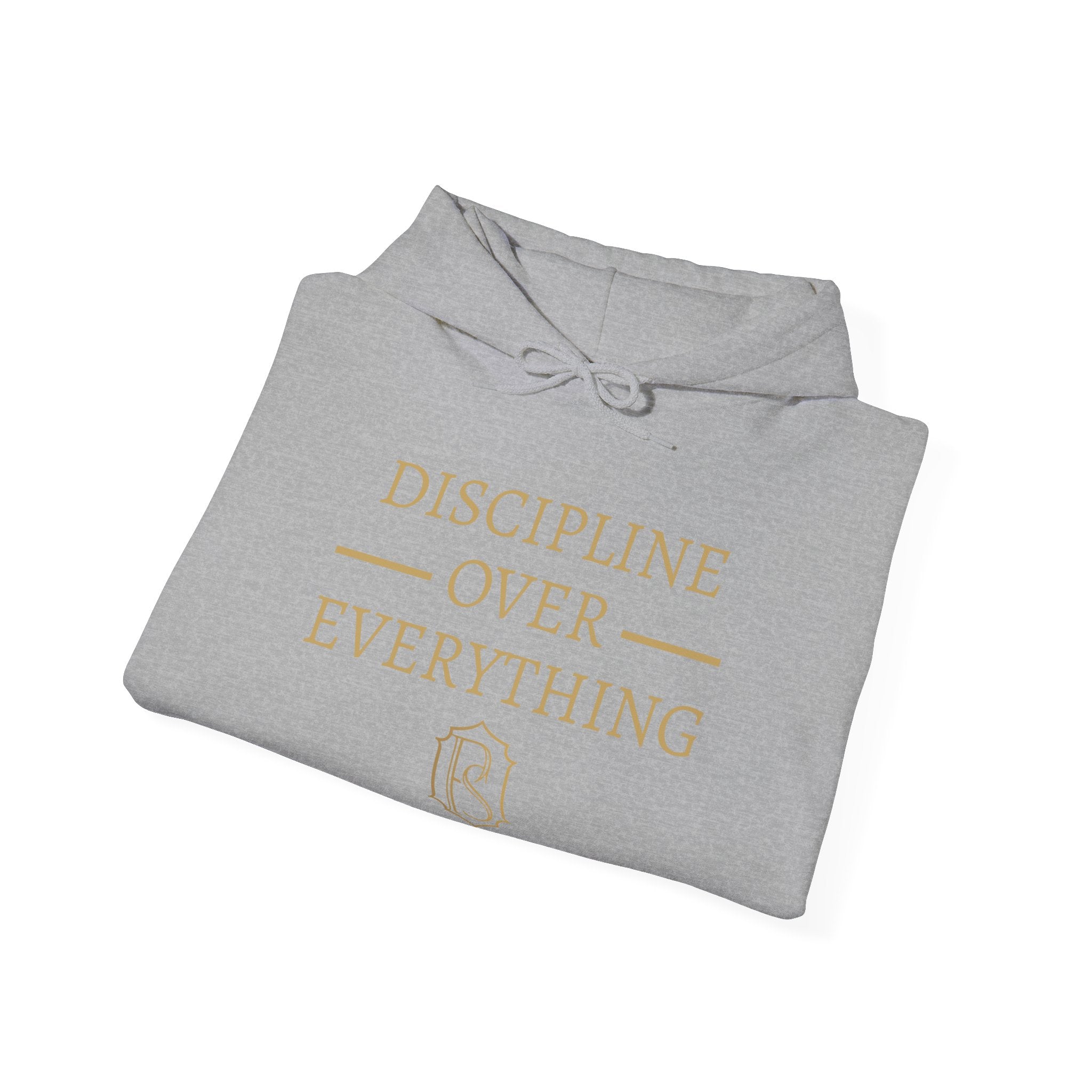 PR3PARED Discipline Over Everything Hoodie — Minimal Motivational Sweatshirt