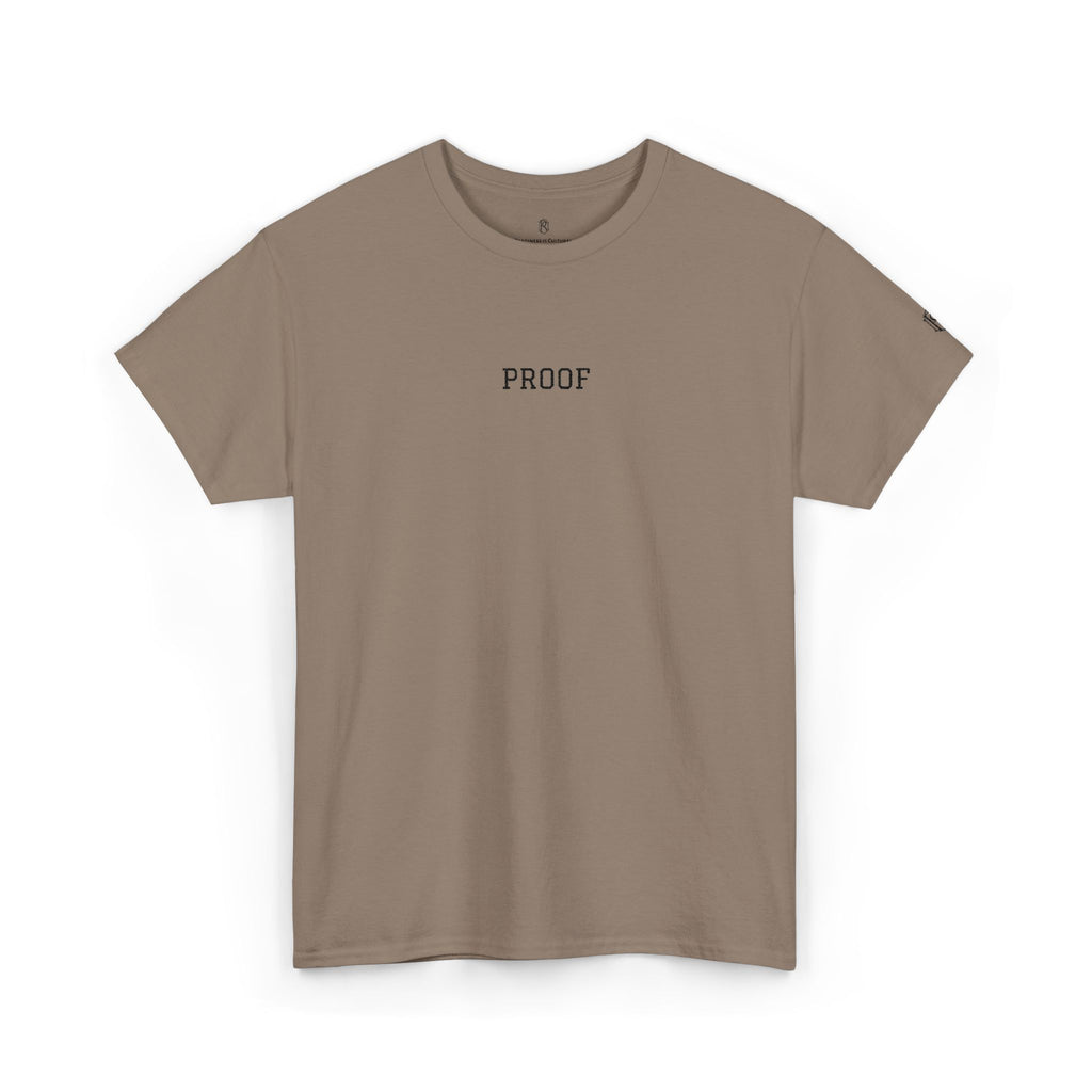 PR3PARED Embroidered Shirt — Minimal "PROOF" Graphic Tee