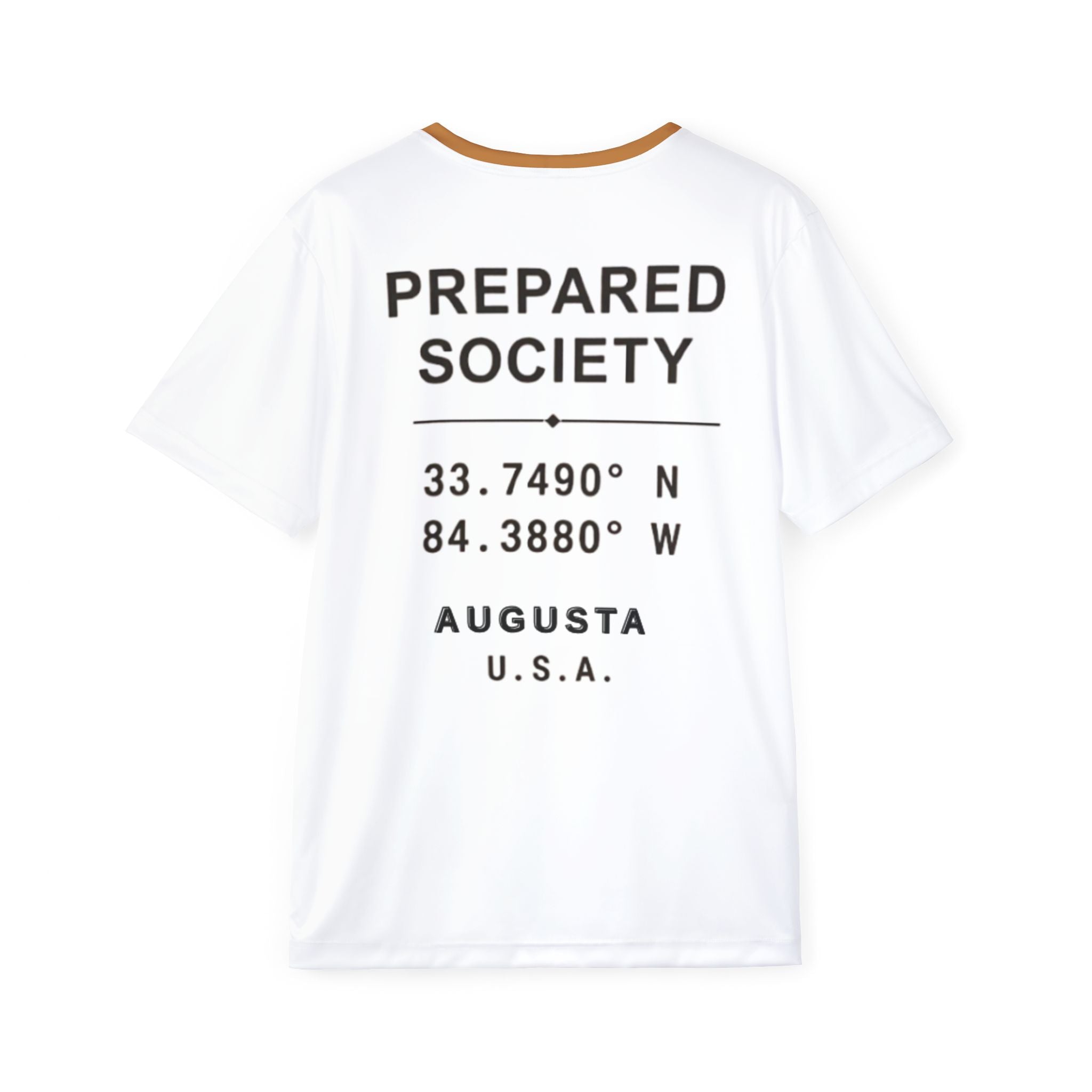 PR3PARED Augusta Jersey Tee — 'We Are The Blueprint' Africa Map Athletic Tee