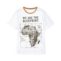 PR3PARED Augusta Jersey Tee — 'We Are The Blueprint' Africa Map Athletic Tee