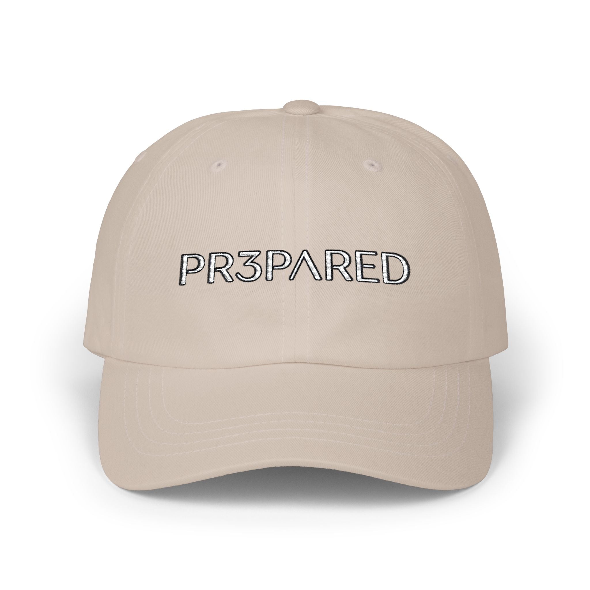 Prepared Embroidered Cap — Minimalist  Baseball Hat