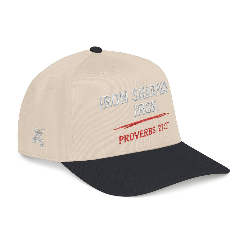 PR3PARED Embroidered Baseball Cap — "Iron Sharpens Iron" Proverbs 27:17 Embroidered Hat