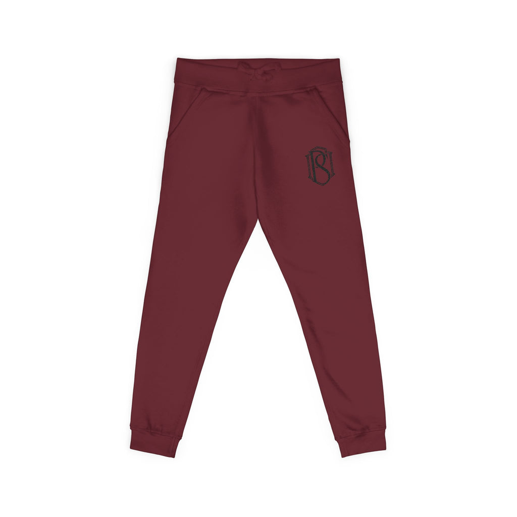 PR3PARED Embroidered Minimal Monogram Sweatpants —  Fleece Joggers