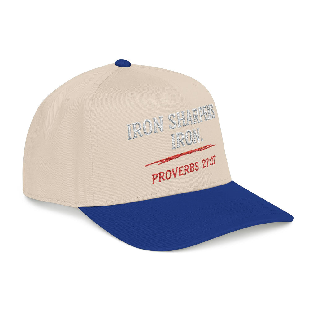 PR3PARED Baseball Cap — "Iron Sharpens Iron" Proverbs 27:17 Embroidered Hat