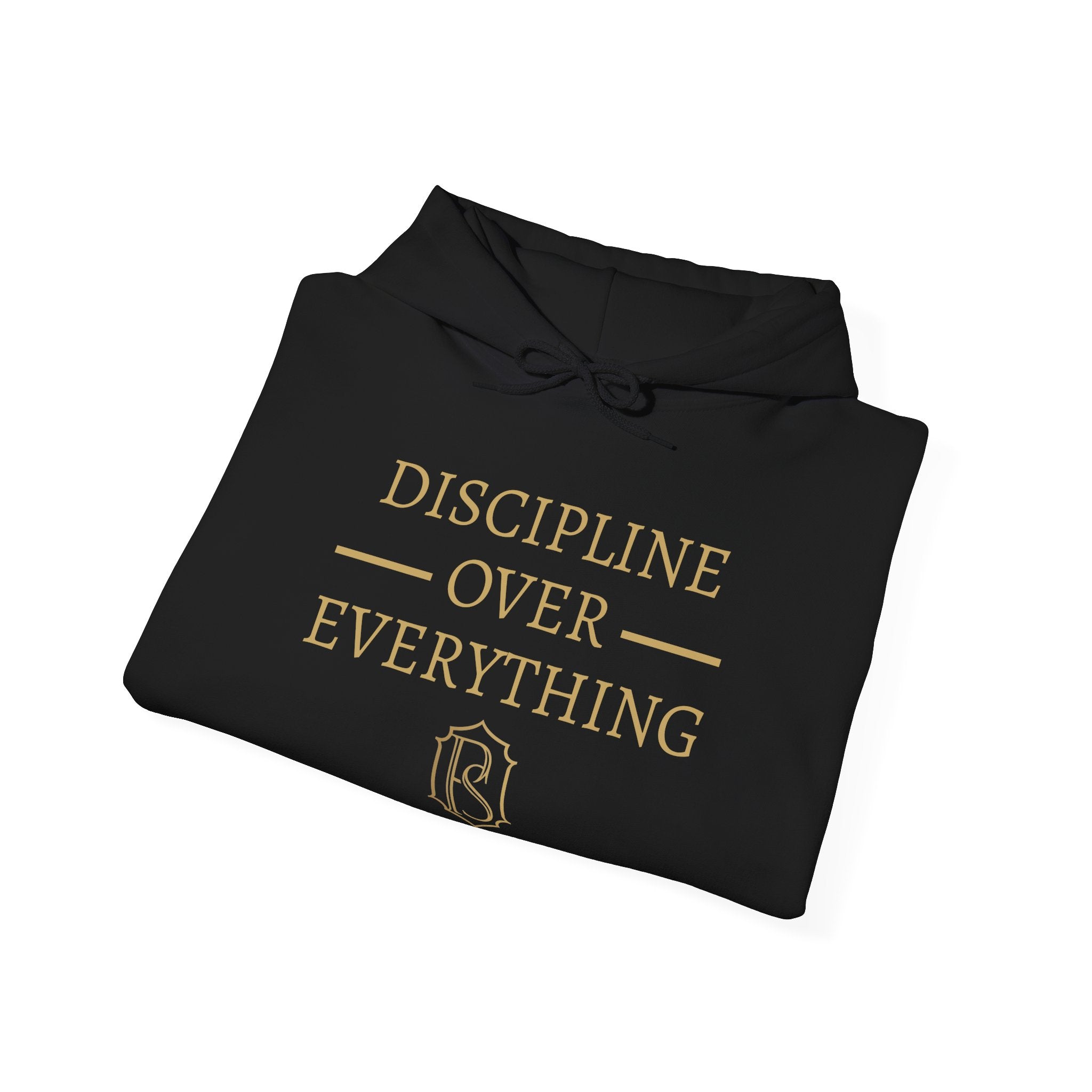 PR3PARED Discipline Over Everything Hoodie — Minimal Motivational Sweatshirt