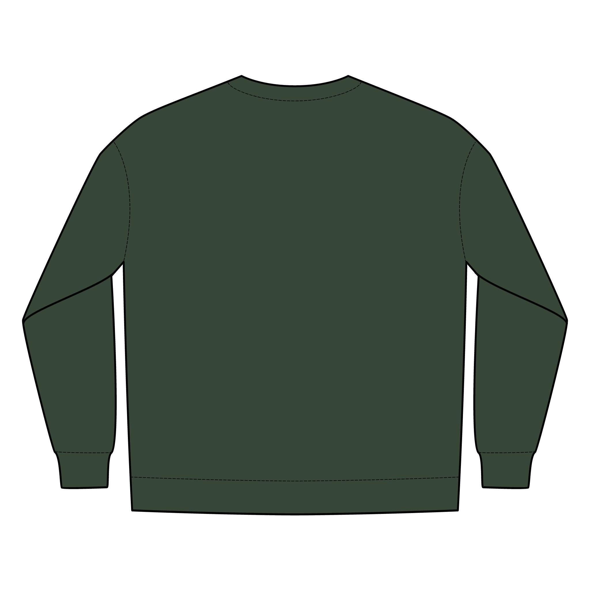 PR3PARED Discipline Over Everything Crewneck Sweatshirt — Motivational Fleece Pullover