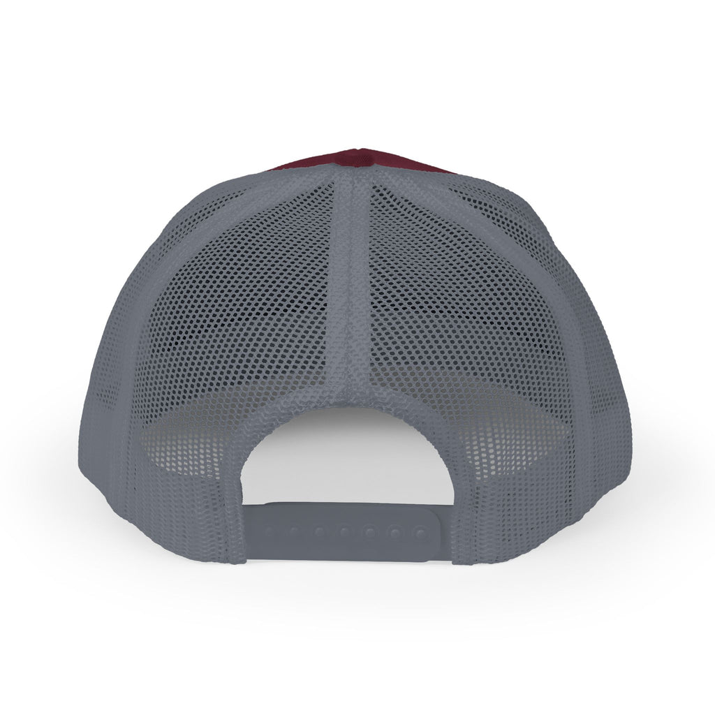 PR3PARED Iron Sharpens Iron Snapback Trucker Cap — Proverbs 27:17 Christian Mesh Hat