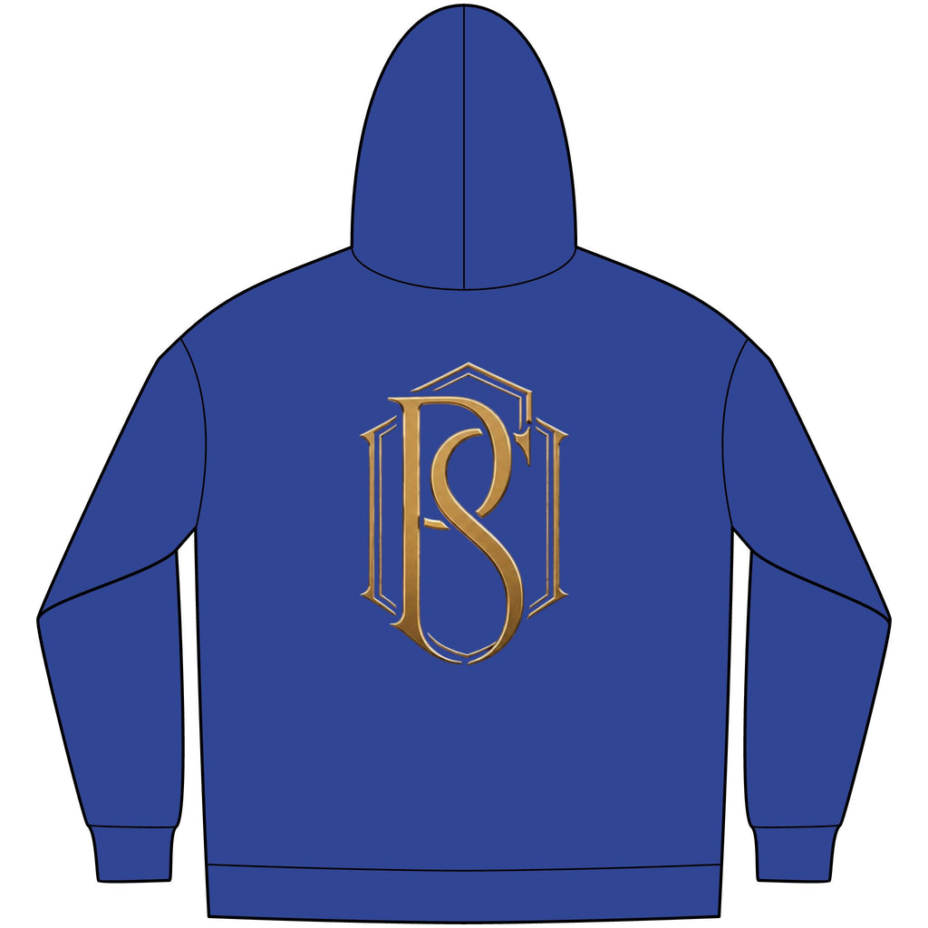 PR3PARED Minimal Logo Embroidered Hoodie — Small Chest Monogram Pullover