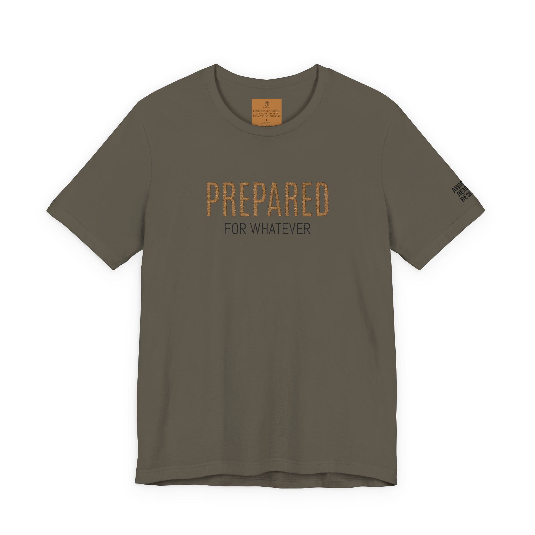 PR3PARED For Whatever Tee — Casual Motivational Short Sleeve Shirt