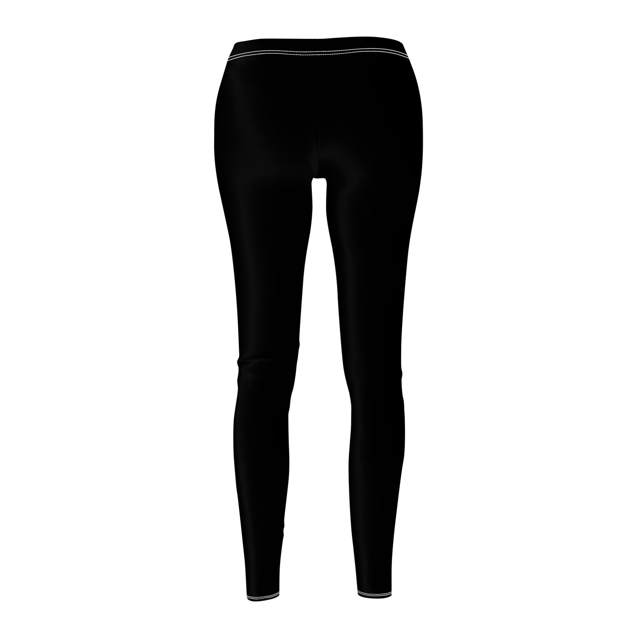 PR3PARED Leggings — Bold  Side-Print Black Athletic Leggings