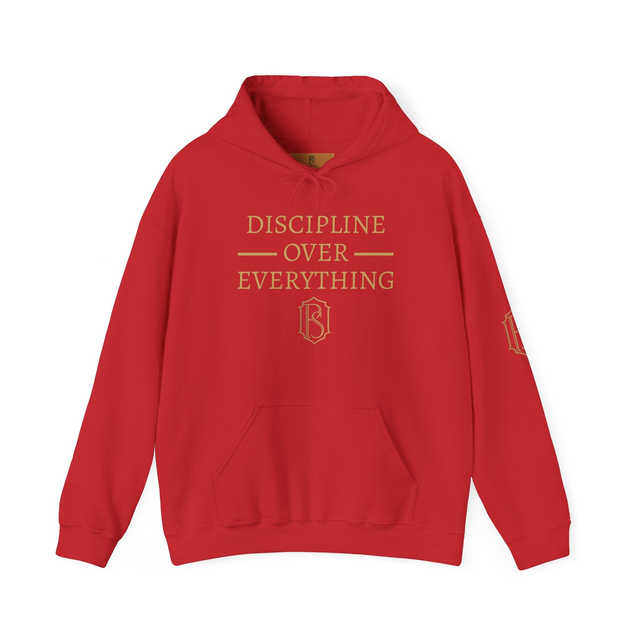 PR3PARED Discipline Over Everything Hoodie — Minimal Motivational Sweatshirt