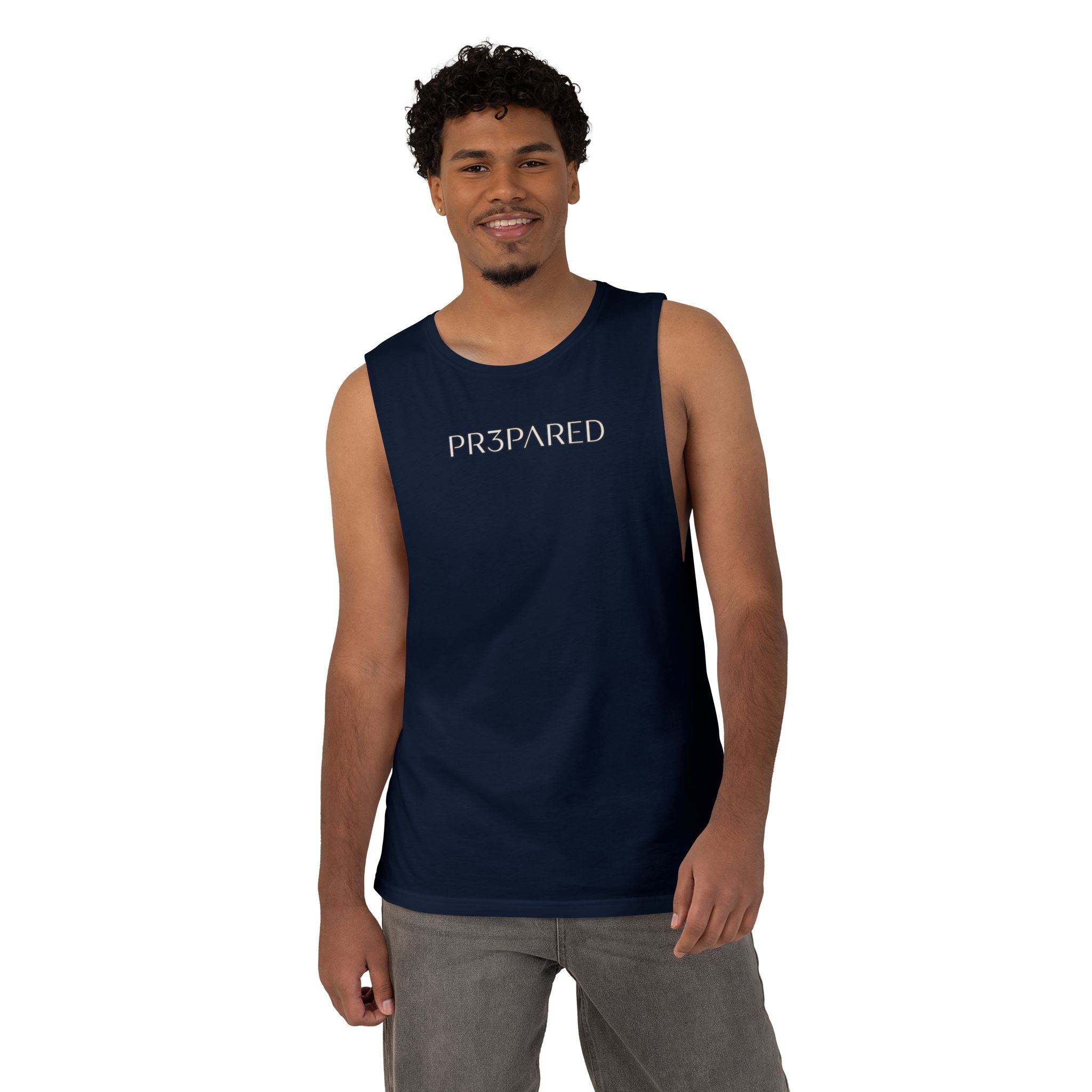 PR3PARED Tank Top — Athletic Barnard-Style Workout Tank