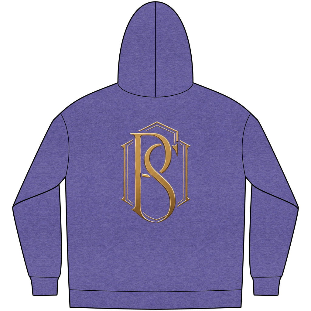 PR3PARED Minimal Logo Embroidered Hoodie — Small Chest Monogram Pullover