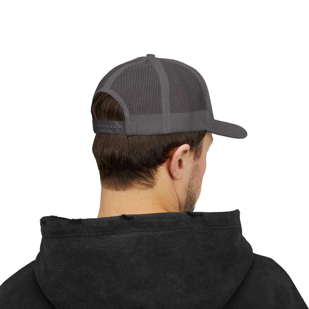 PR3PARED GOD>Ups & Downs Trucker Cap – Embroidered Snapback Mesh Hat