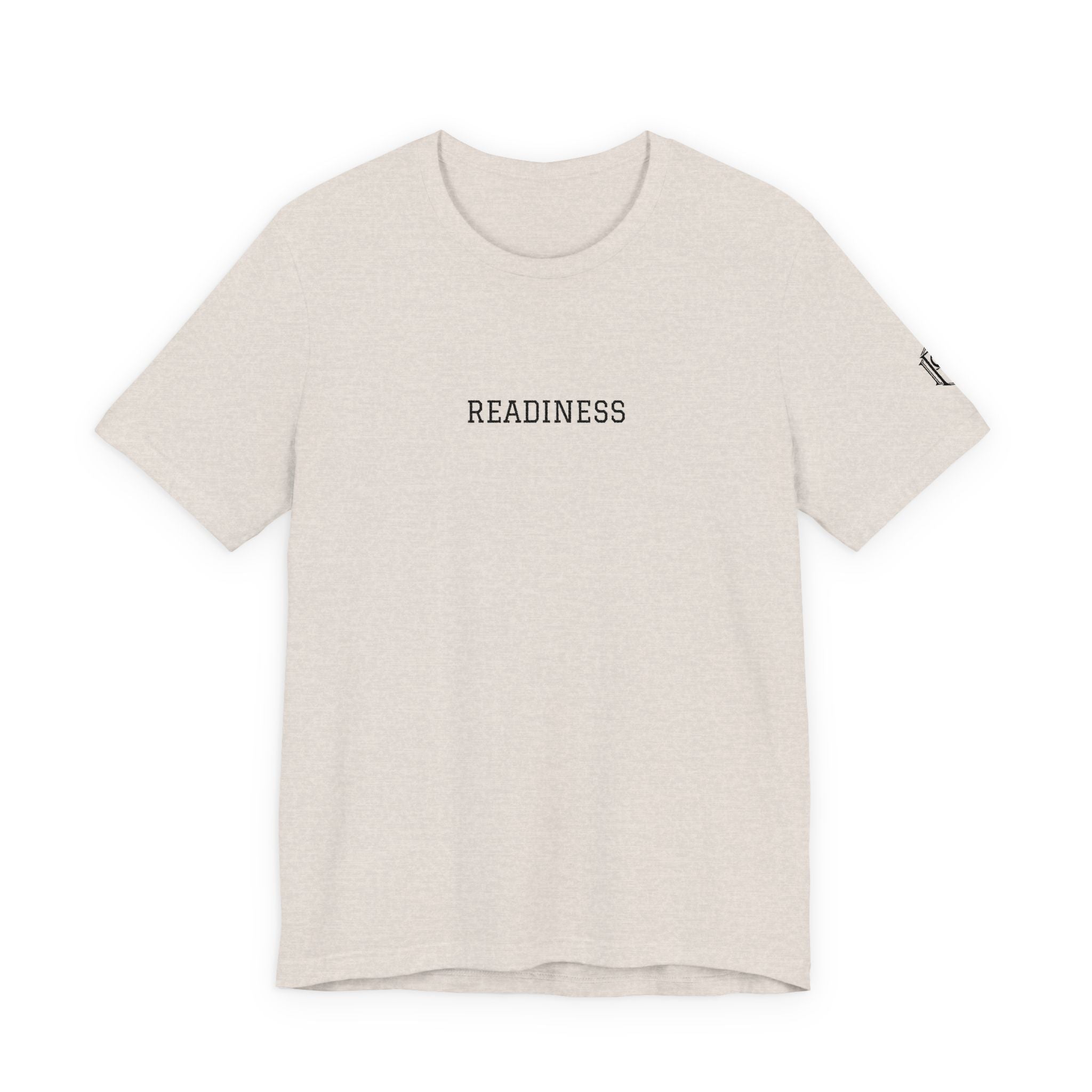 PR3PARED Readiness Minimalist Tee — Embroidered Casual Shirt