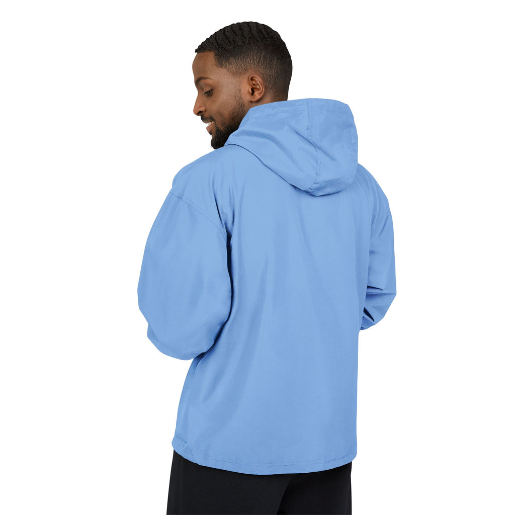 PR3PARED Packable Anorak Jacket — Minimal White Floral Logo