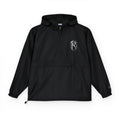 PR3PARED Packable Anorak Jacket — Minimal White Floral Logo