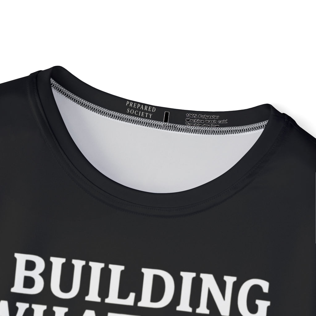 PR3PARED Jersey Tee — "Building What They Prayed For" / Future Ancestor Athletic Tee