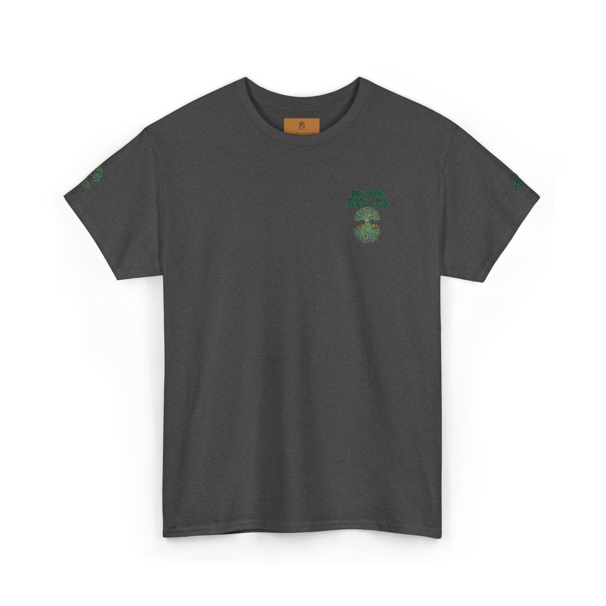 PR3PARED Embroidered Tee — “What They Prayed For” Graphic Cotton T-Shirt