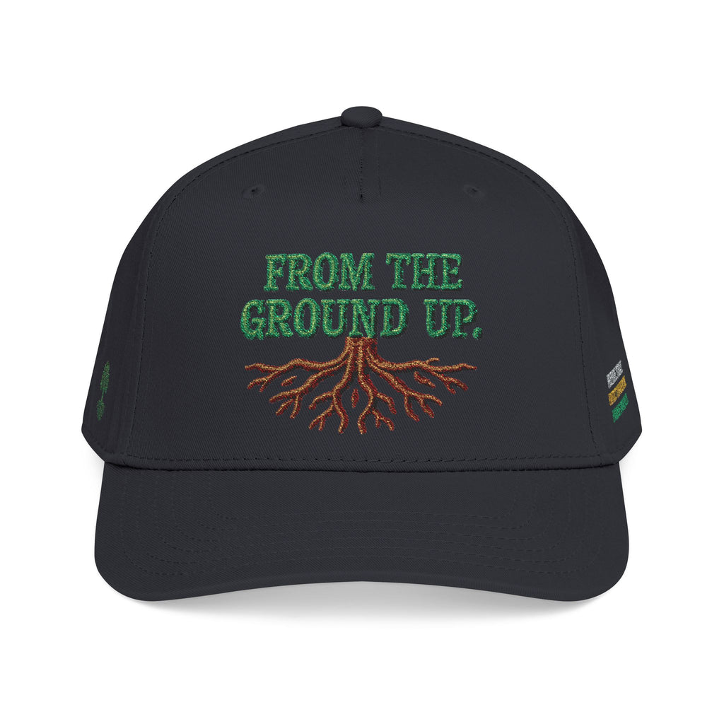 PR3PARED Mid Profile Embroidered Baseball Cap - From The Ground Up Hat